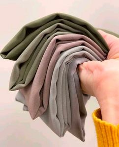 Georgette hijab (pack of 5)
