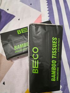 Pack Of Two Bamboo Tissues And Post It Notes