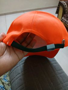 Puma Orange &amp; Green Baseball Cap