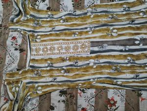 Printed Yellow Suit