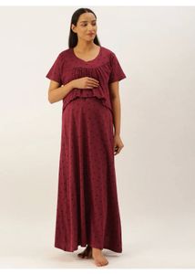 Comfortable Maternity Nightgown