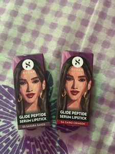 SUGAR Glide Peptide Serum Lipstick Duo