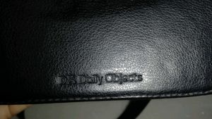 Black Leather Crossbody Bag