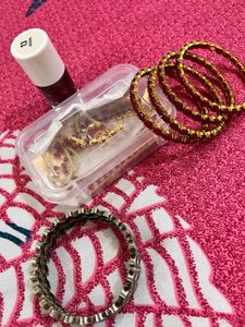 Bangles and Bracelet Set with freebie