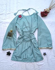 Festive Dori neck corset kurti 🫶🏻
