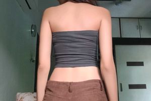 Grey Tube Top