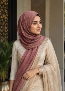 Sparkly Red Dupatta