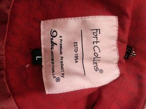 Fort Collins Winters Dark Red Colour Jacket