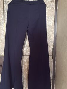 Navy Blue Flared Pants