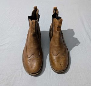 Woodland Men's Leather Chelsea Boots