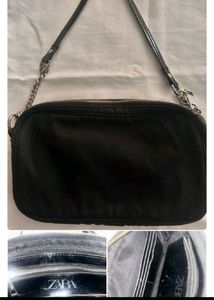 Zara Black Shoulder Bag