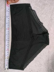 🖤Black Lace Trim Briefs