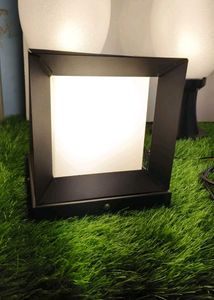 Modern Square Outdoor Light Fixture