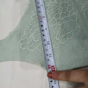 Comfortable🪔 Light Green Lace Bra