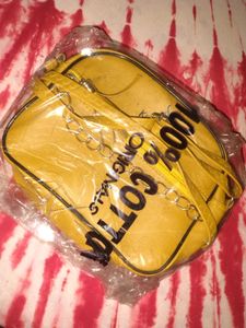 Yellow Crossbody Bag