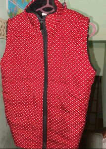 Red Puffer Vest