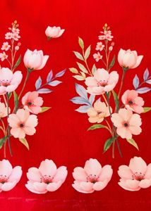 Floral digital print suits