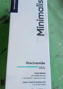 niacinamide 5% minimalist face serum