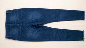 High Waisted Button Fly Jeans