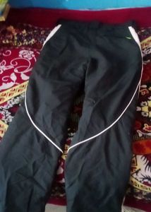 Men's Black &amp; White Track Pants