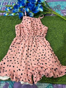 🤍 Cute Polka Dot Romper for Girls