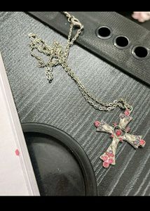 Princess Cross Pendant Necklace