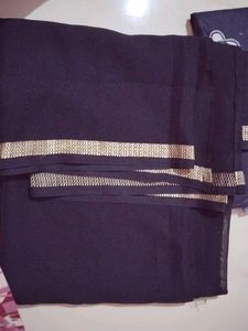 Elegant Black dupatta combo