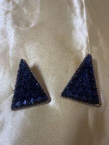 3 pair Sparkling Statement Earrings Set