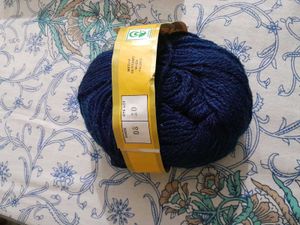 Royal Blue Thick Wool