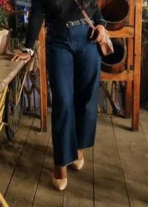 Dark Wash Wide Leg Jeans