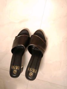 Stylish Black Block Heels