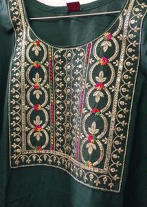 Elegant Embroidered Kurta Set