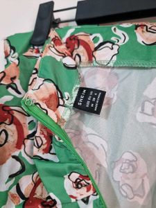 007 SHEIN Ruched Mini Skirt
