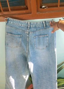 Light Wash Wide Leg Jeans