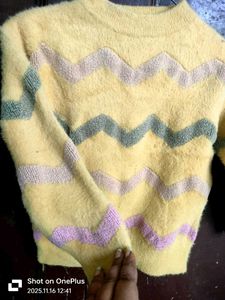 Cute Kids' Yellow Sweater