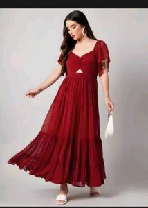 stylish long gown