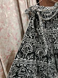 Boho Elephant Print Wrap Skirt