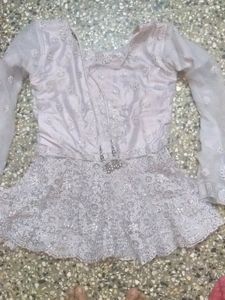 Crop Top With Lehenga