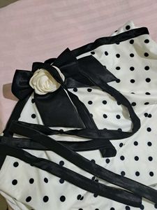Savana Polka Dot Dress with Bow
