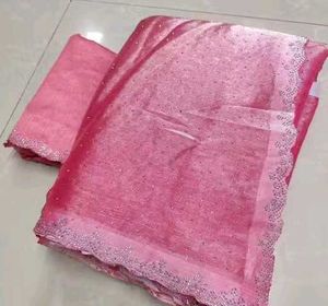 Jimmy chu sarees designer Elegant Pink Sar