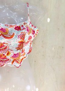 Floral Print Camisole Top