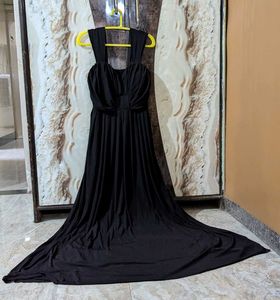 Elegant Black Maxi Dress