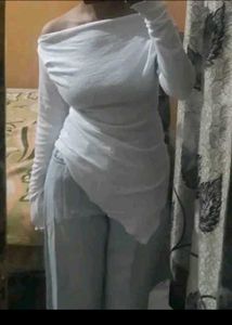 Chic White Corset Top