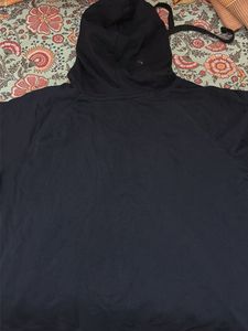 Black Graphic Hoodie