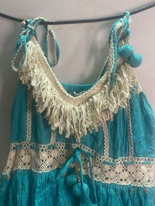 Boho Tiered Mini Dress