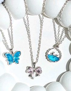 2-Pintresty Charm Necklace 🦋🐬🌊
