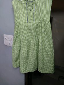 Vintage Cottage Green Dress