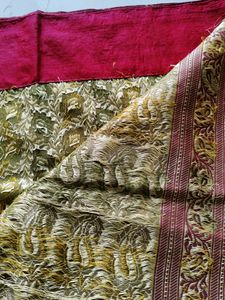 Excellent Condition All Over weaving Saree