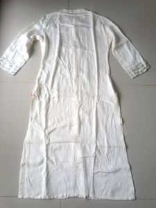 Span Elegant White Kurta for Women