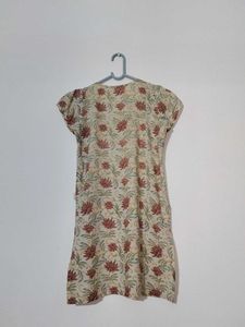 Block-Print Cotton Kurta